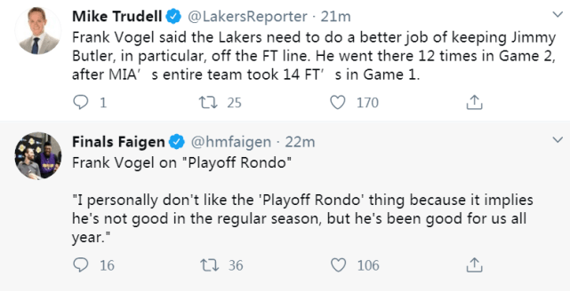 
朗多看的录像比教练还多？沃帅不喜欢他的外号 坦言湖人一点需增强【星空体育app下载】(图9)